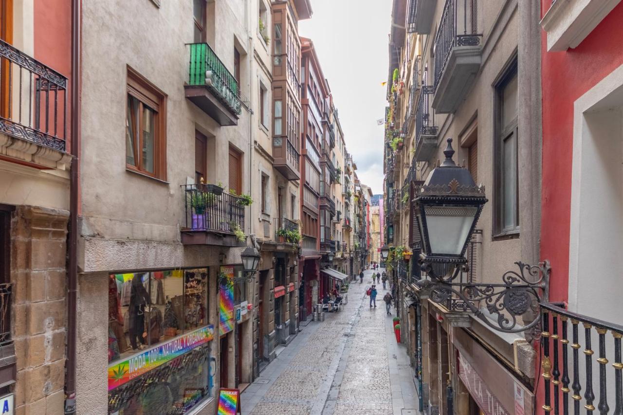 Precioso Apartamento Con Entrada Autonoma En El Casco Viejo Bilbao Ngoại thất bức ảnh